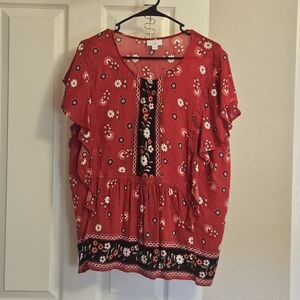 J Jill Floral Top